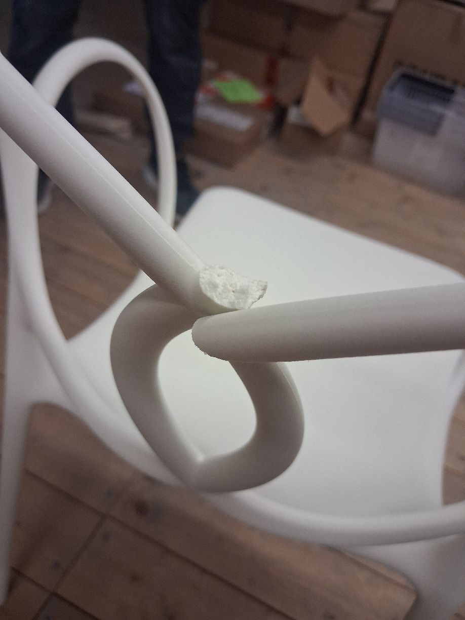 Sissi Armchair WHITE Driade IMPERFECT ITEMS