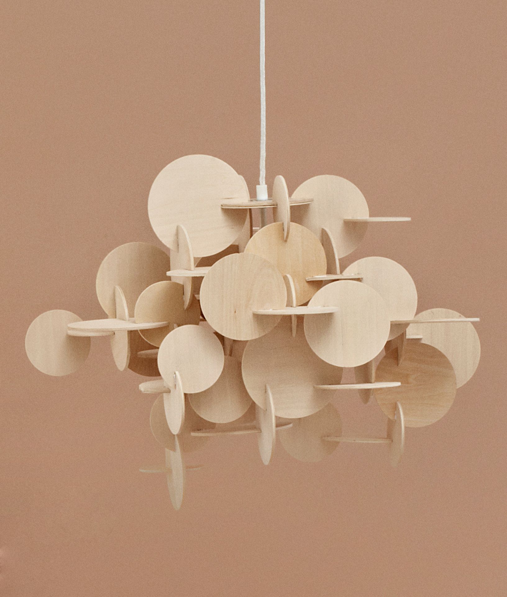 Bau Lamp Nature Pendant light Normann Copenhagen Small