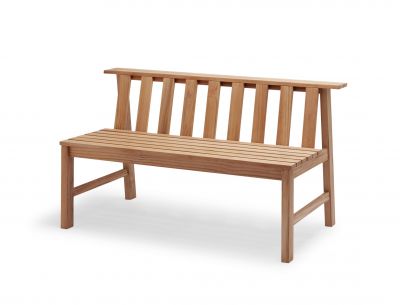 Cadence Bench Teak Outdoor Skagerak by Fritz Hansen