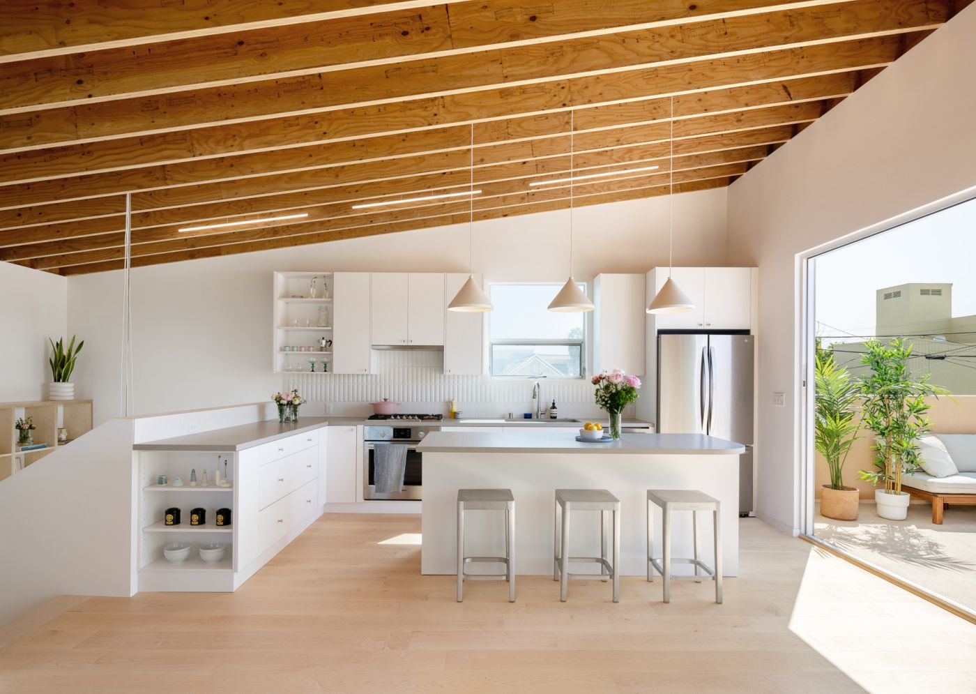 Emeco Counter Stool brushed Aluminium Emeco