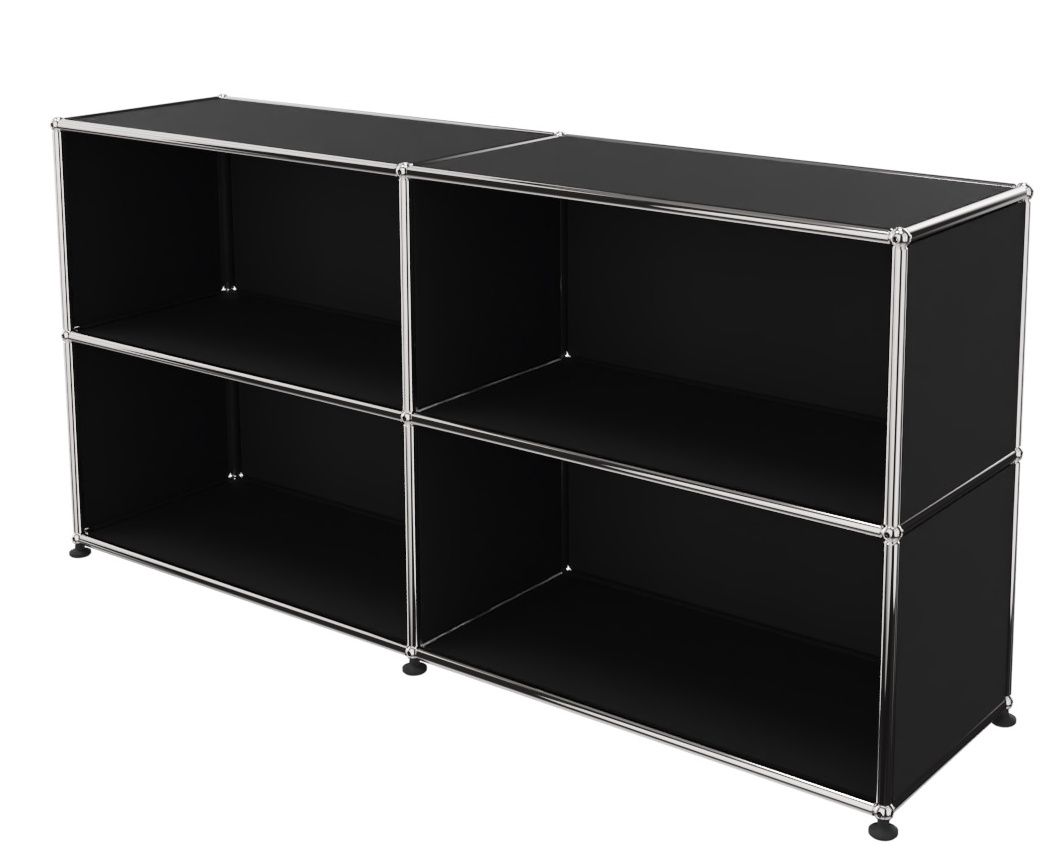 USM Haller Sideboard Open Graphite black - FAST DELIVERY