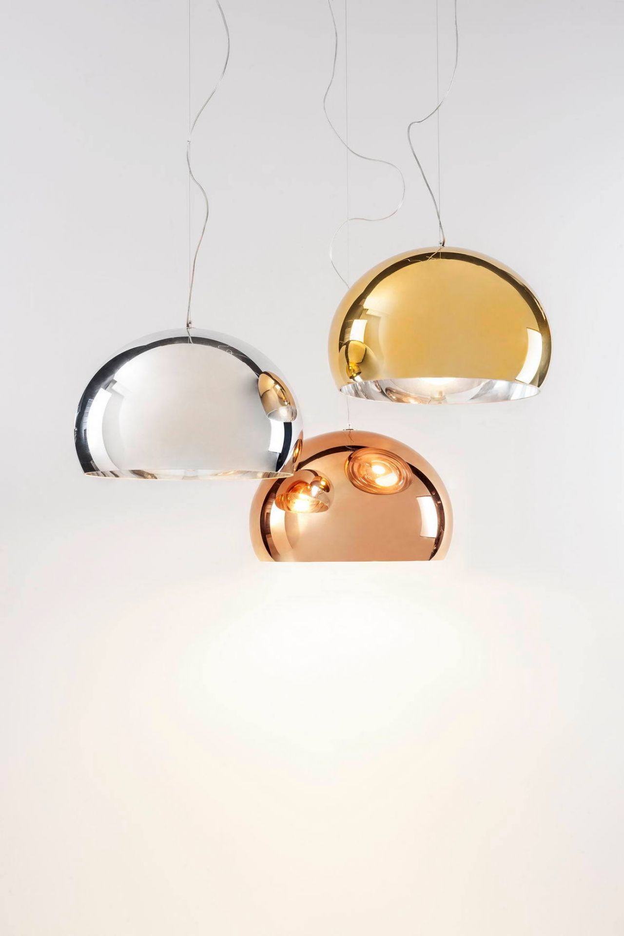 Fly FL/Y Pendelleuchte Metallic Kartell-verchromt