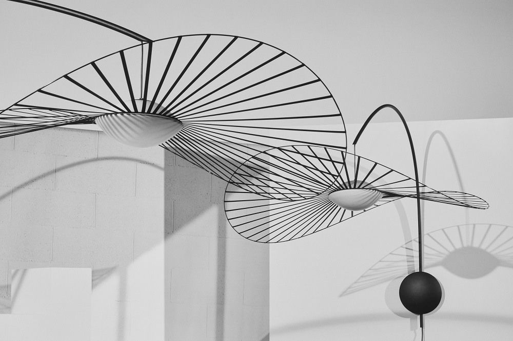 Vertigo Nova Wall Lamp Petite Friture Black/White