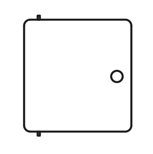 Componibili 4978 - Door for element 4979 Kartell