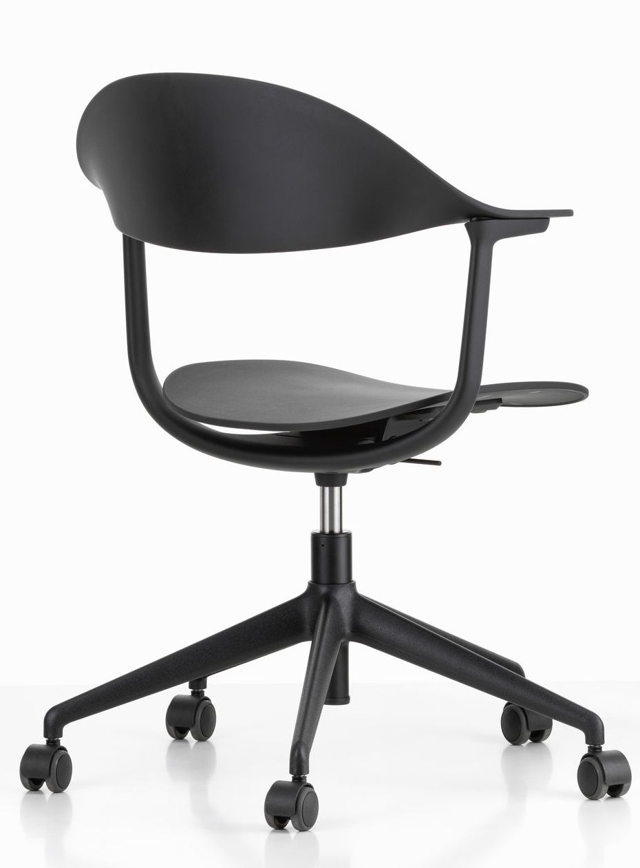 Mynt back and seat plastic office swivel chair Vitra