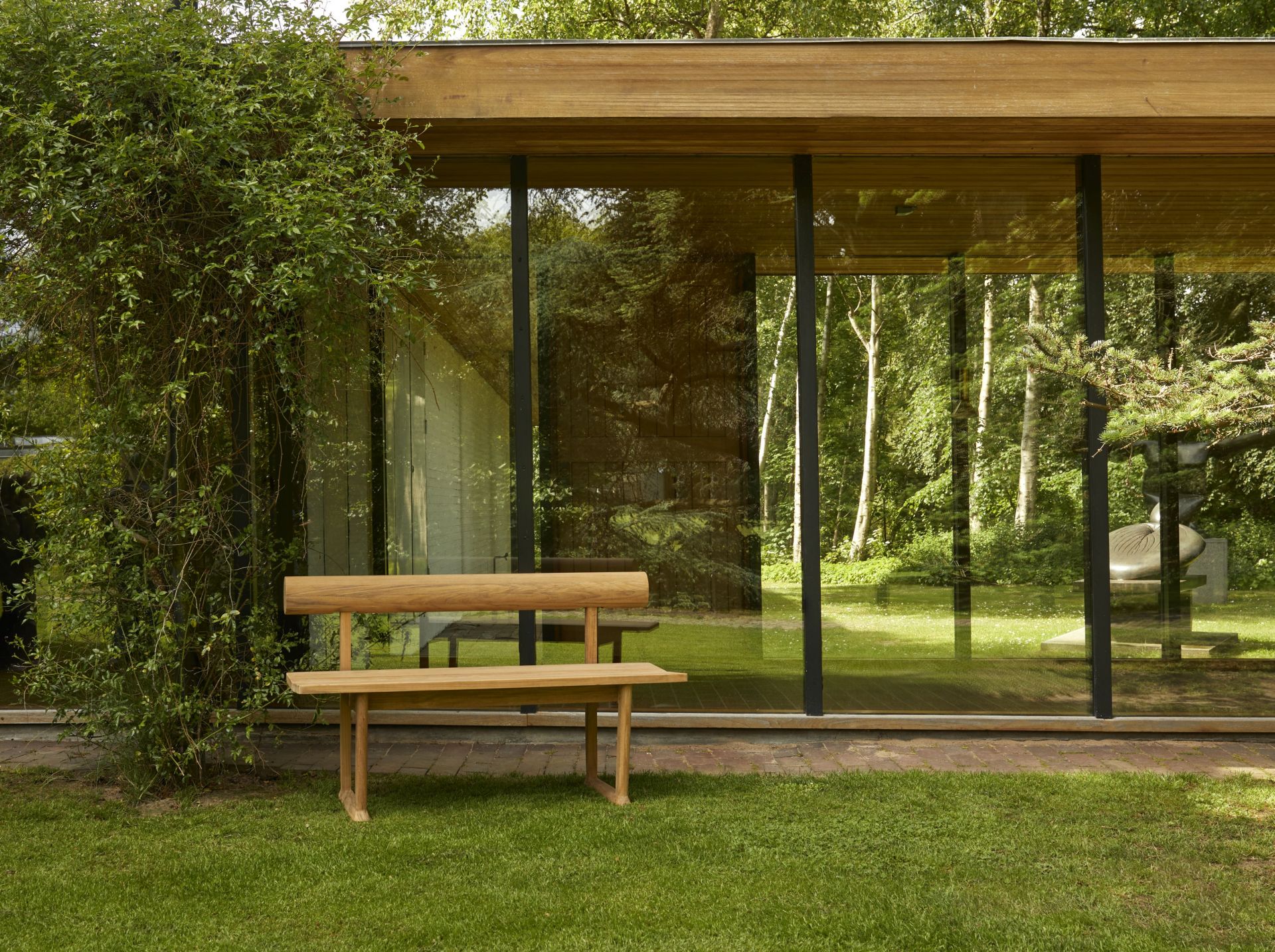 Banco Bench Teak Outdoor Skagerak by Fritz Hansen