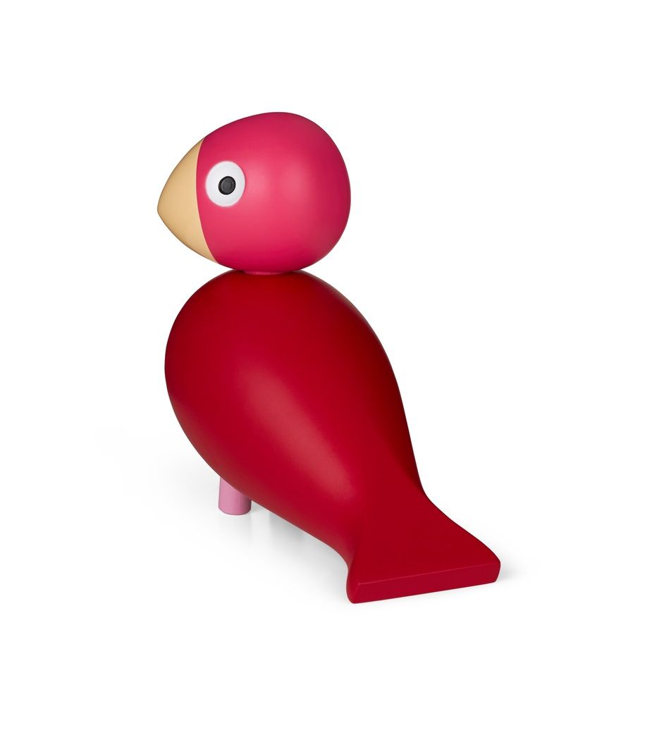 Flora Year Bird 2024 Songbirds Wooden figure Kay Bojesen