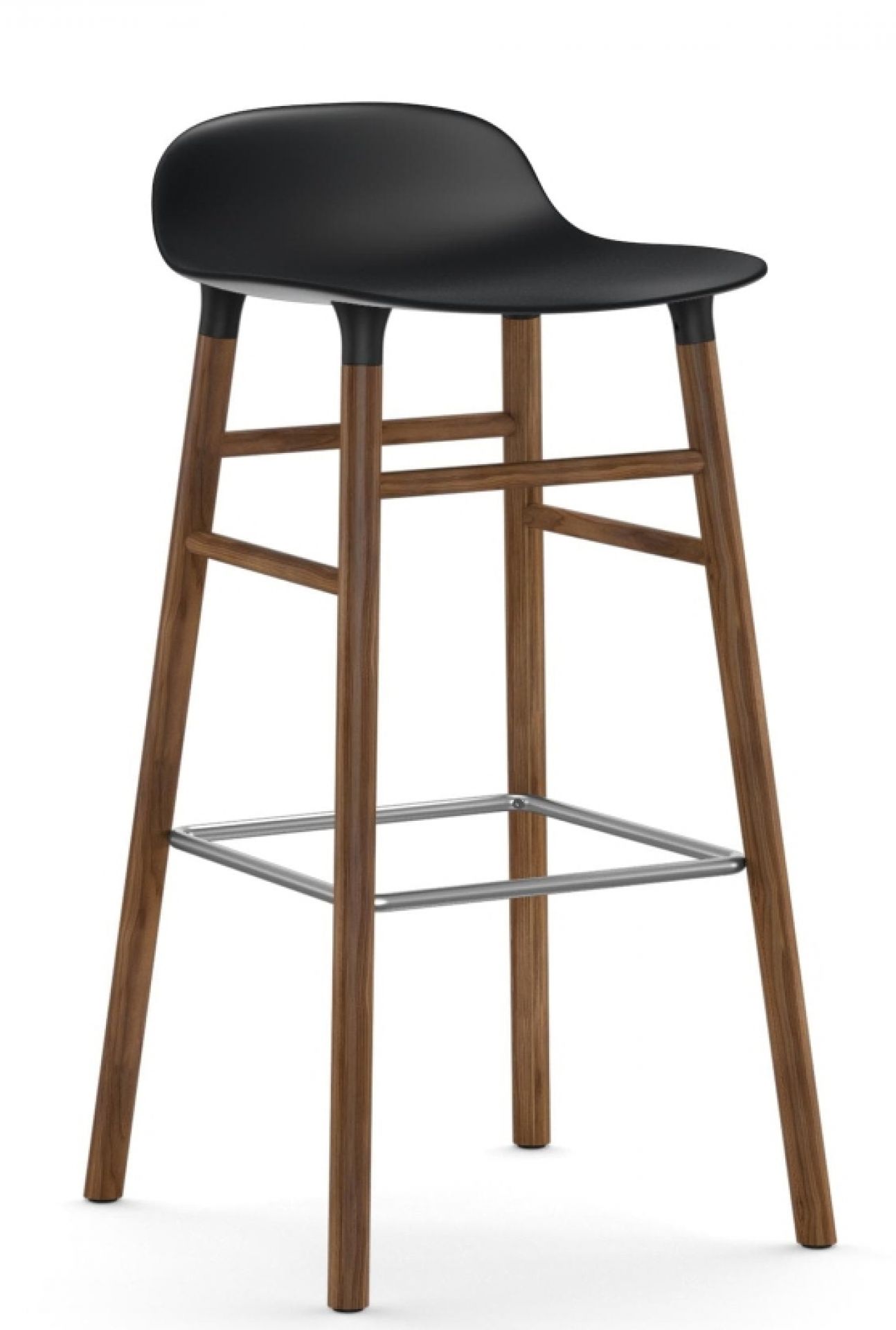 Form Barstool  H 75 cm Wood Normann Copenhagen