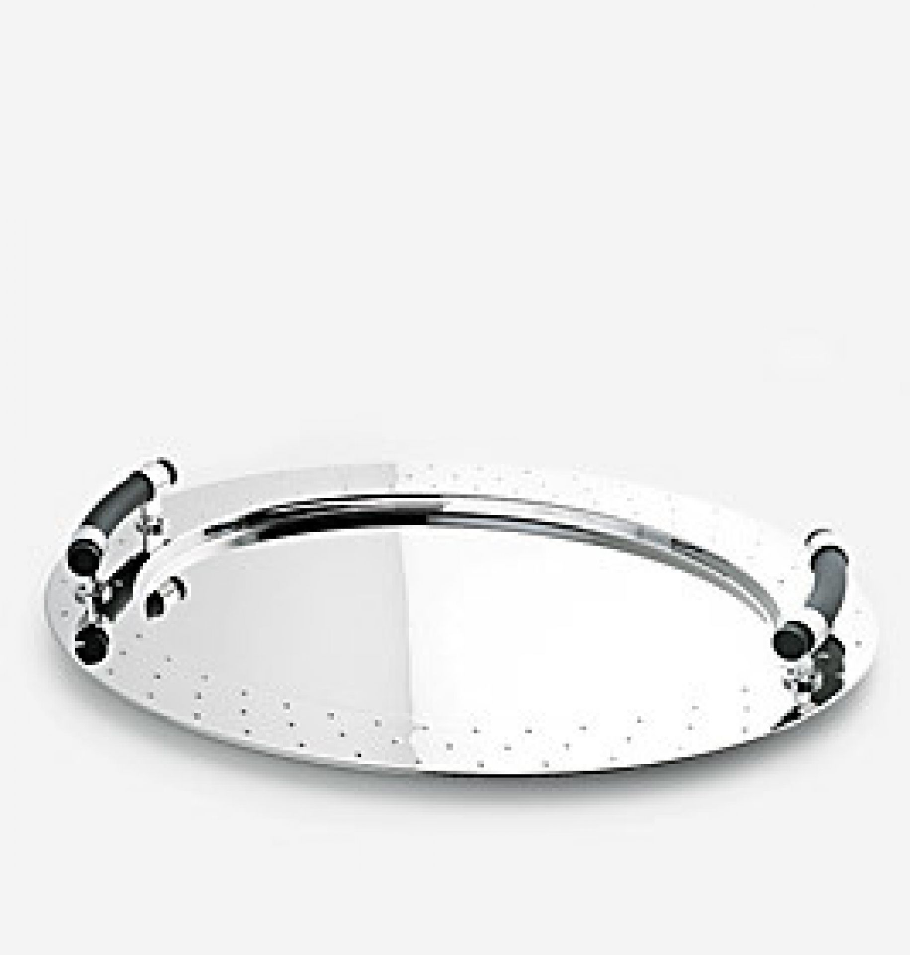 MG09 Tray, oval with handles Alessi