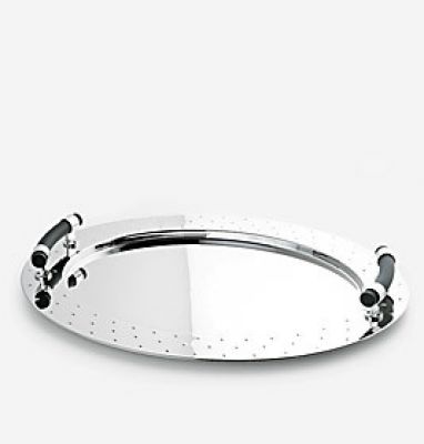 MG09 Tray, oval with handles Alessi