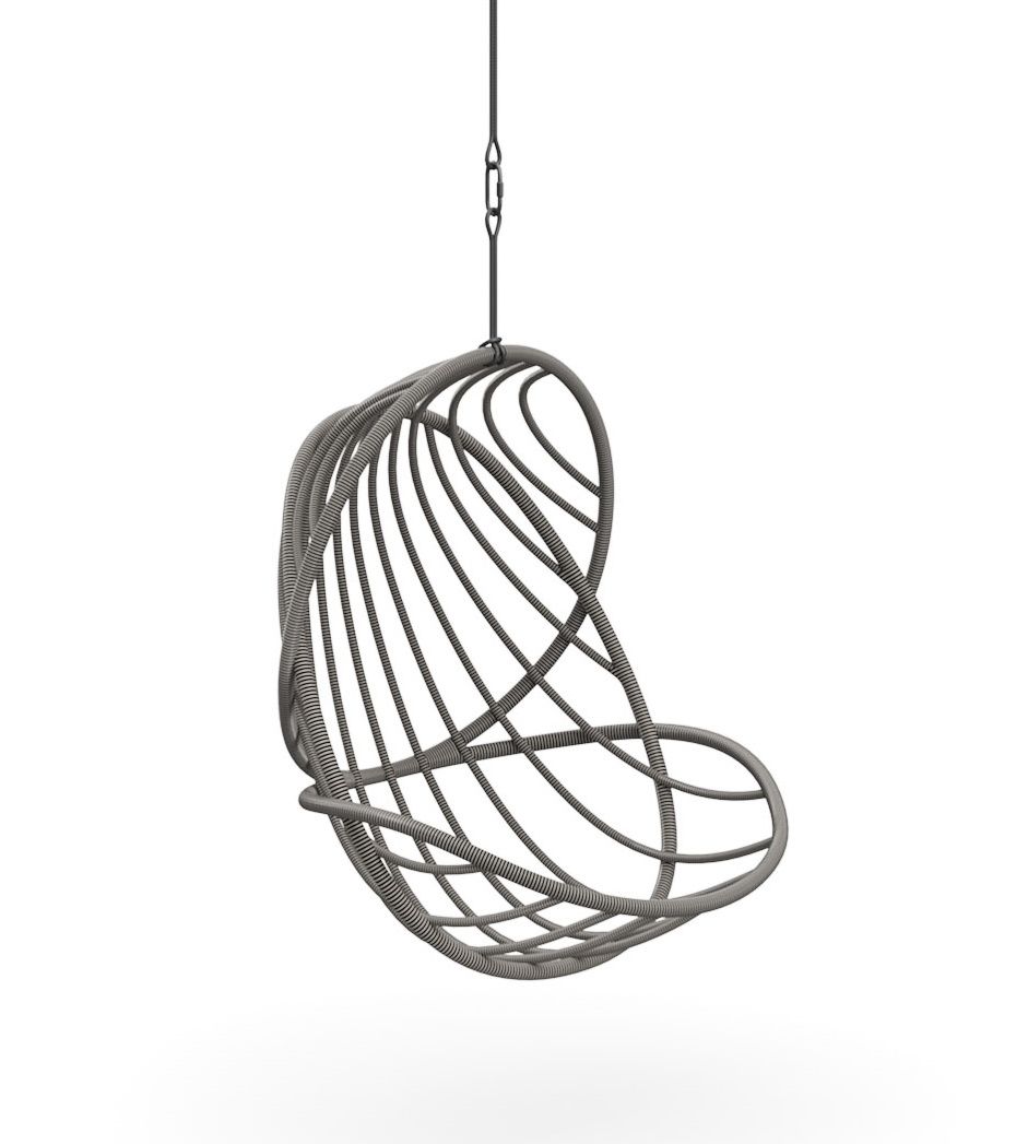 Kida Hanging Lounge Chair with Cushion Dedon