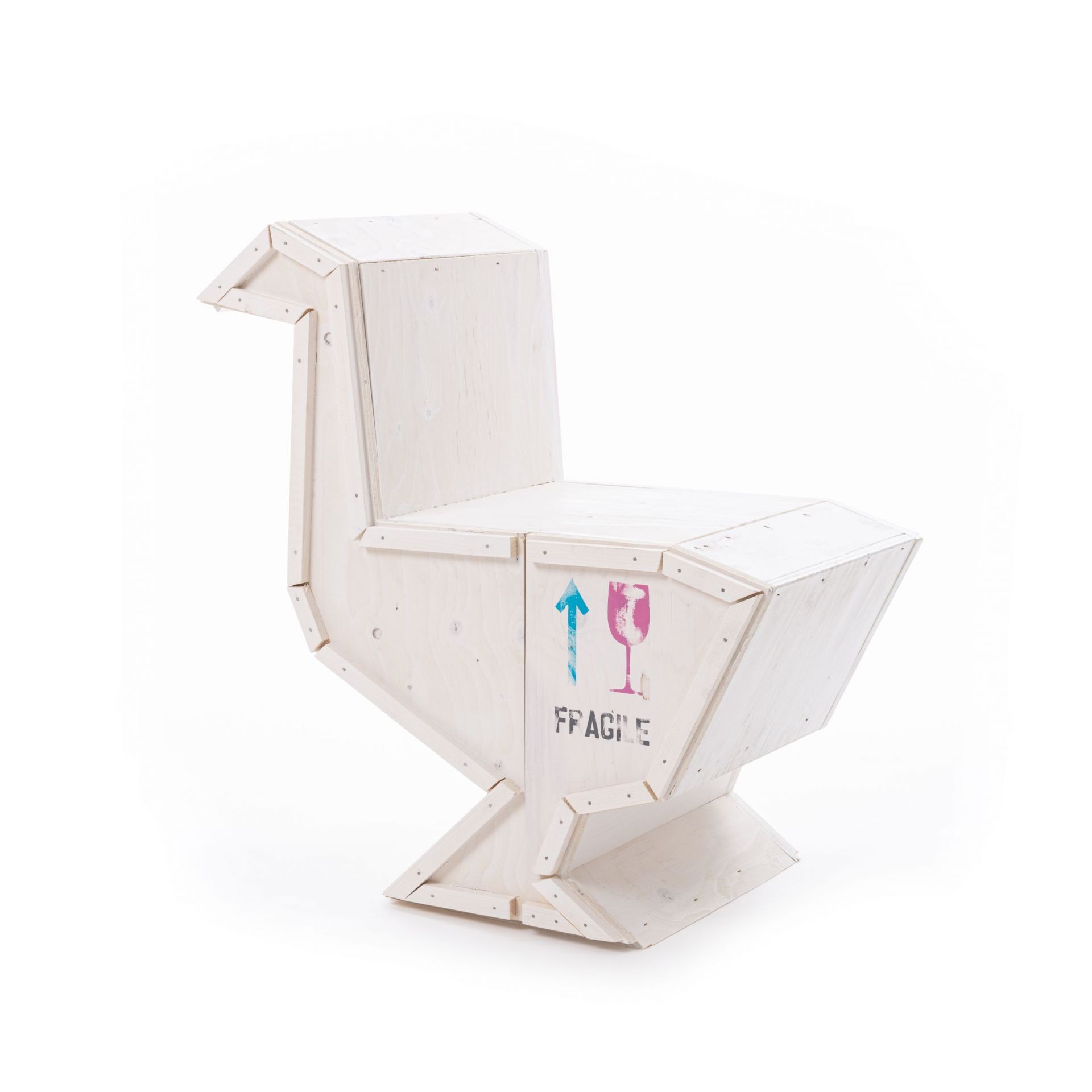 Sending Animals Goose 2.0 cupboard white Seletti