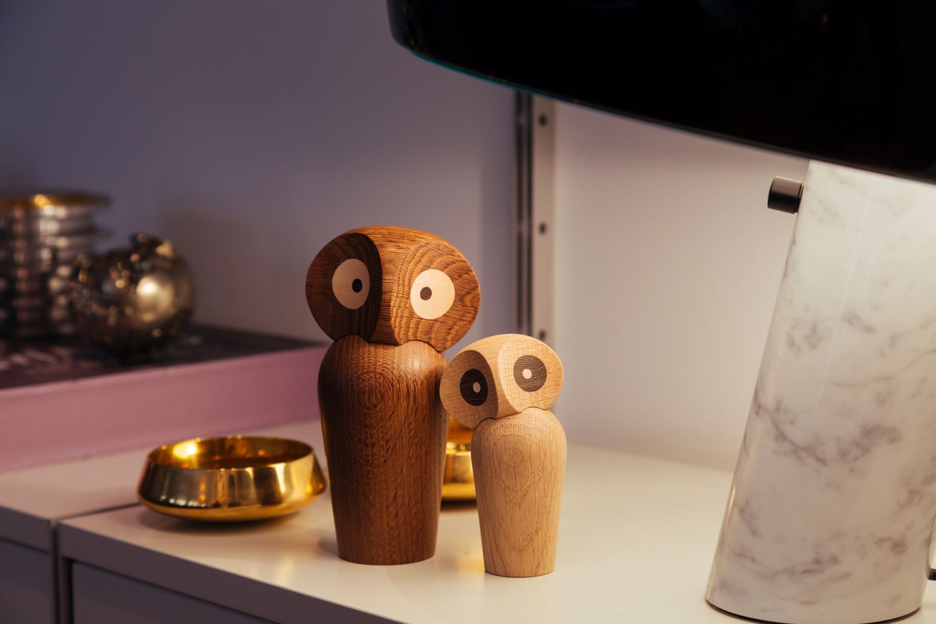 Owl Wooden figure Architectmade SINGLE PIECES