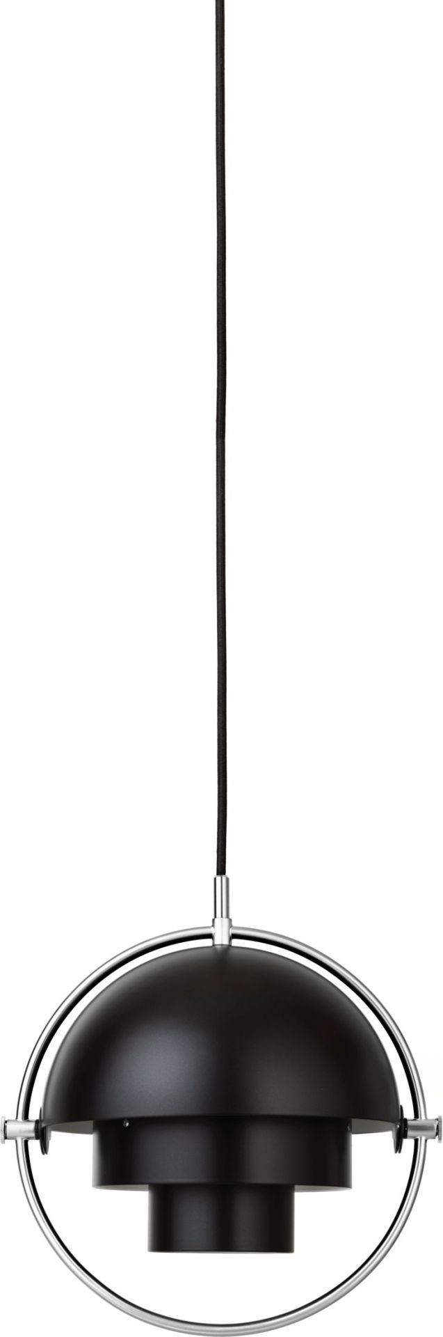 Multi-Lite Pendant lamp S Black / Chrome Gubi