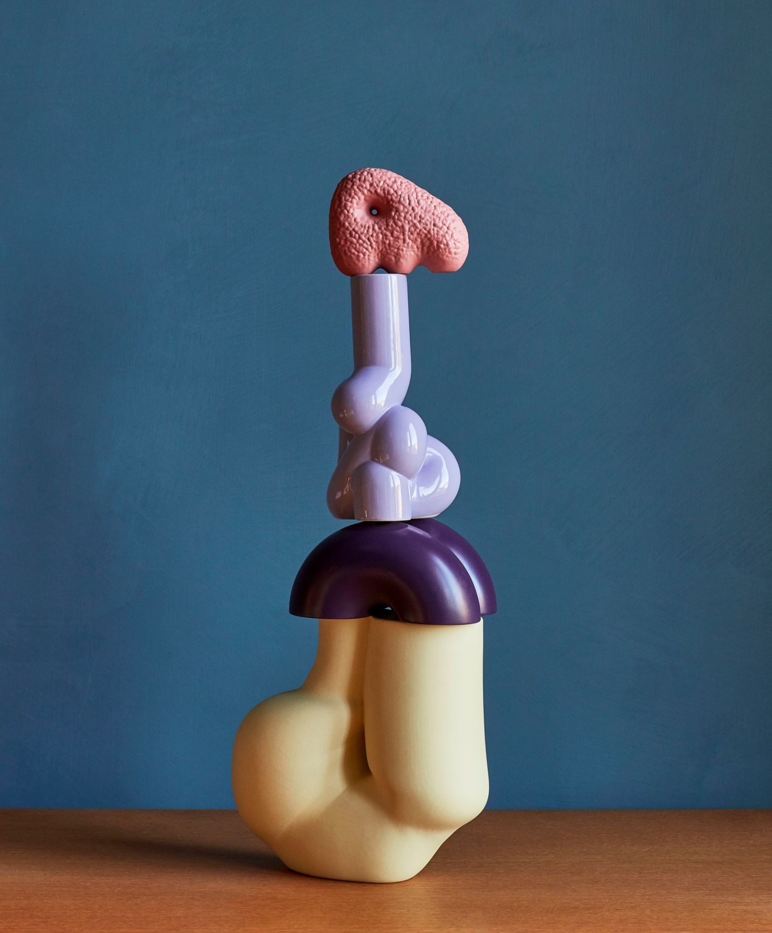 W&S Chubby Vase Hay SINGLE PIECES