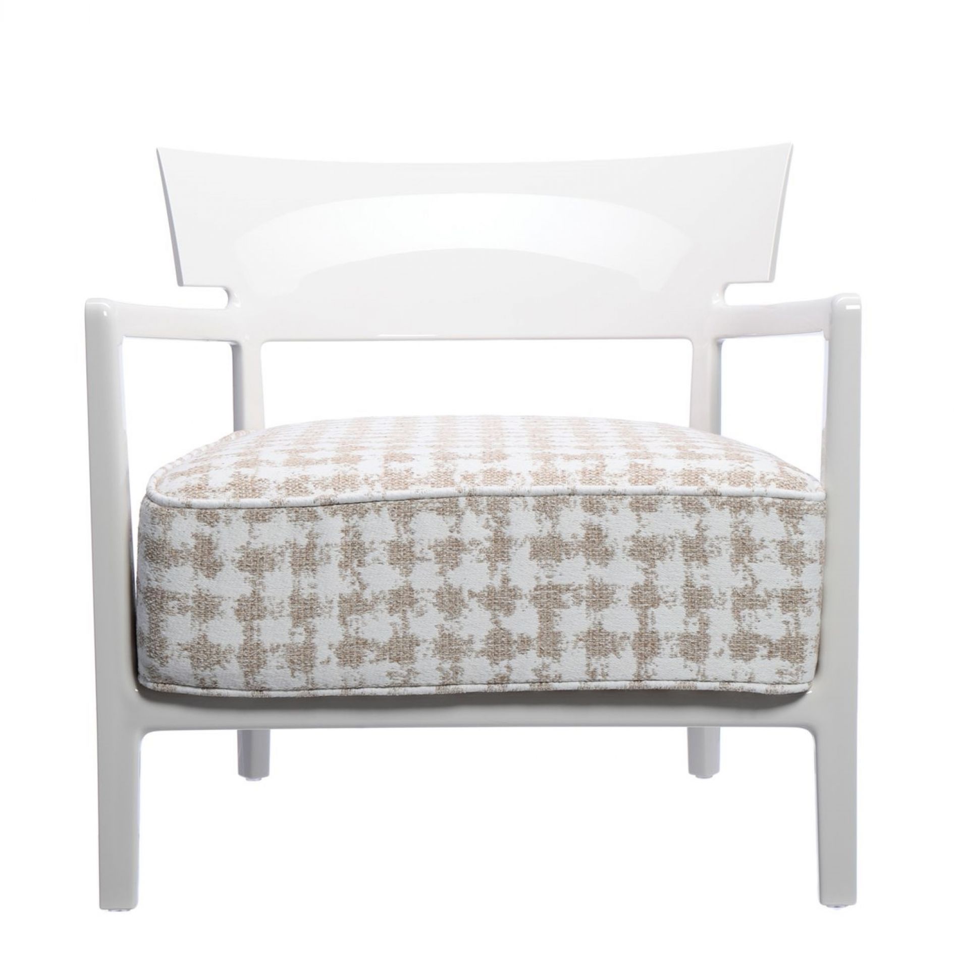 Cara Fancy Armchair Kartell Ivory