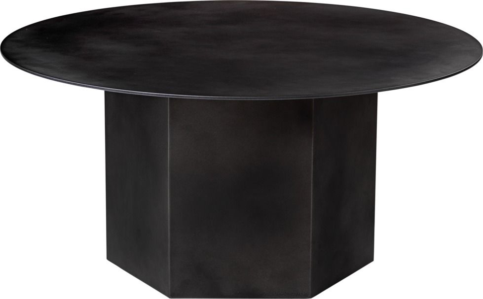 Epic Coffee Table Steel 80 Midnight Black Gubi