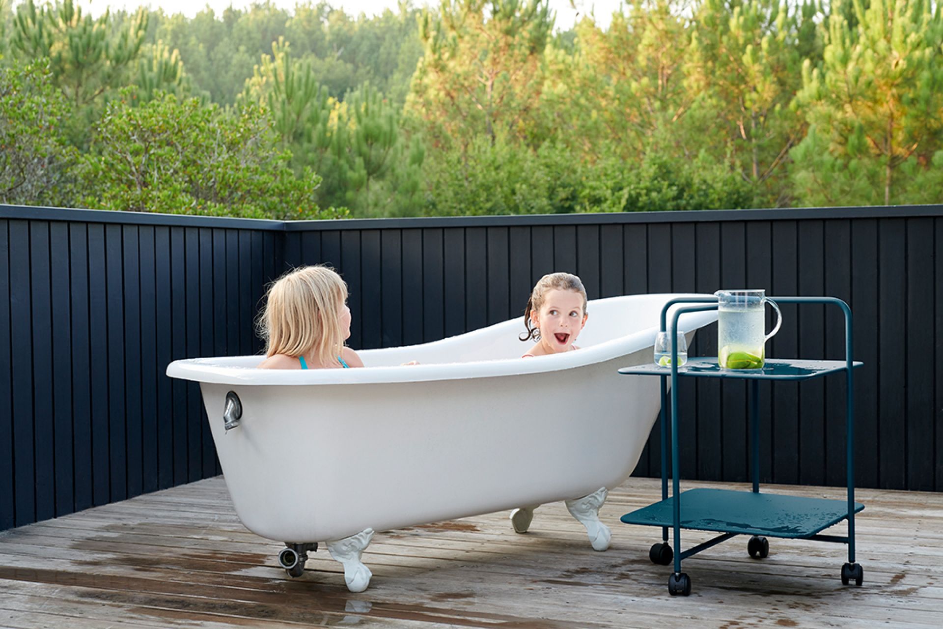 Alfred Outdoor Side Table Fermob