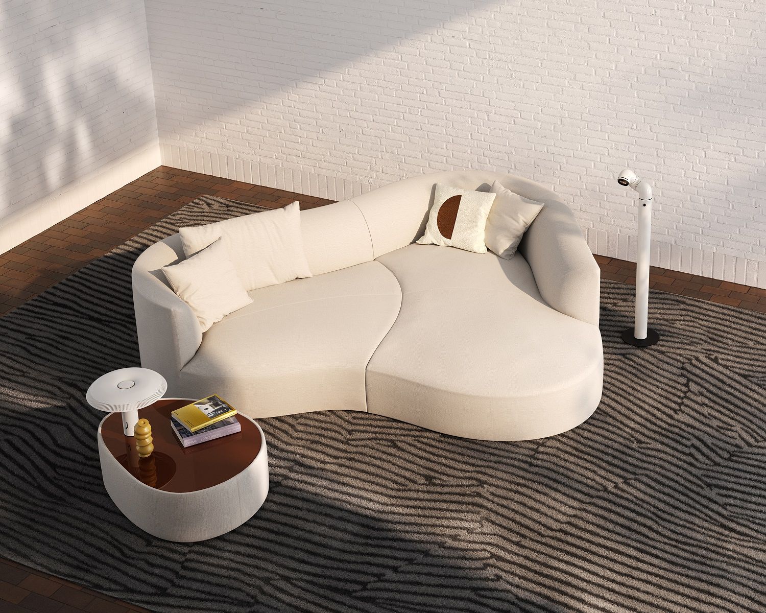 Siwa sofa large with recliner Cor 