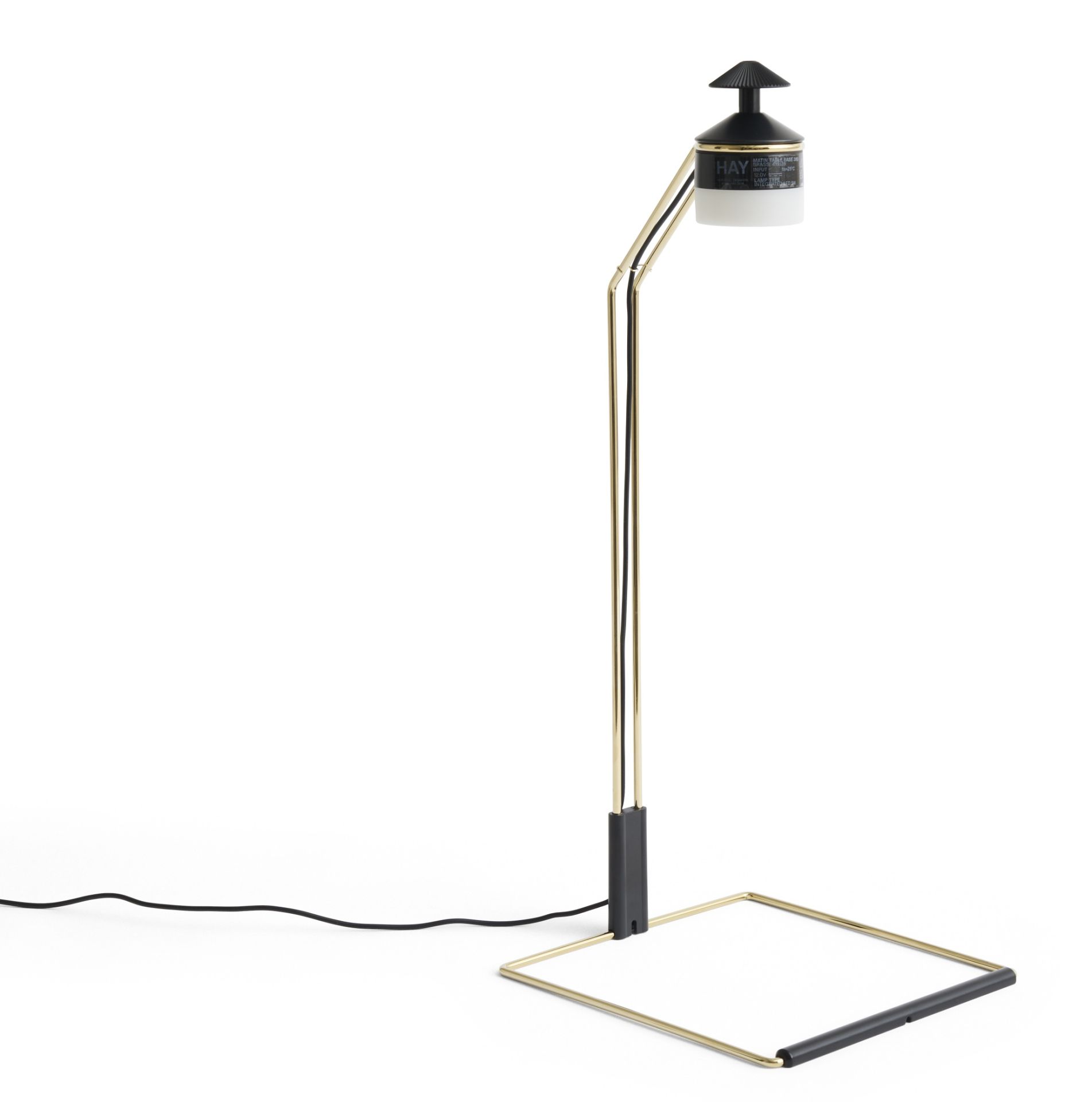 Matin Table Lamp L Yellow Hay