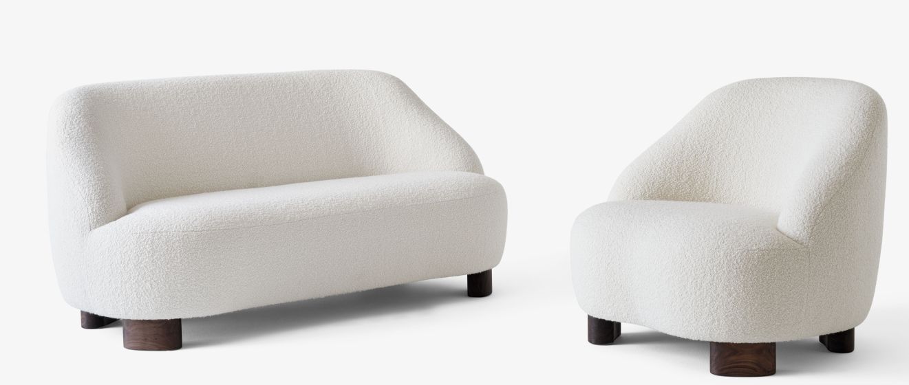 Margas LC3 2-Seater sofa AndTradition 
