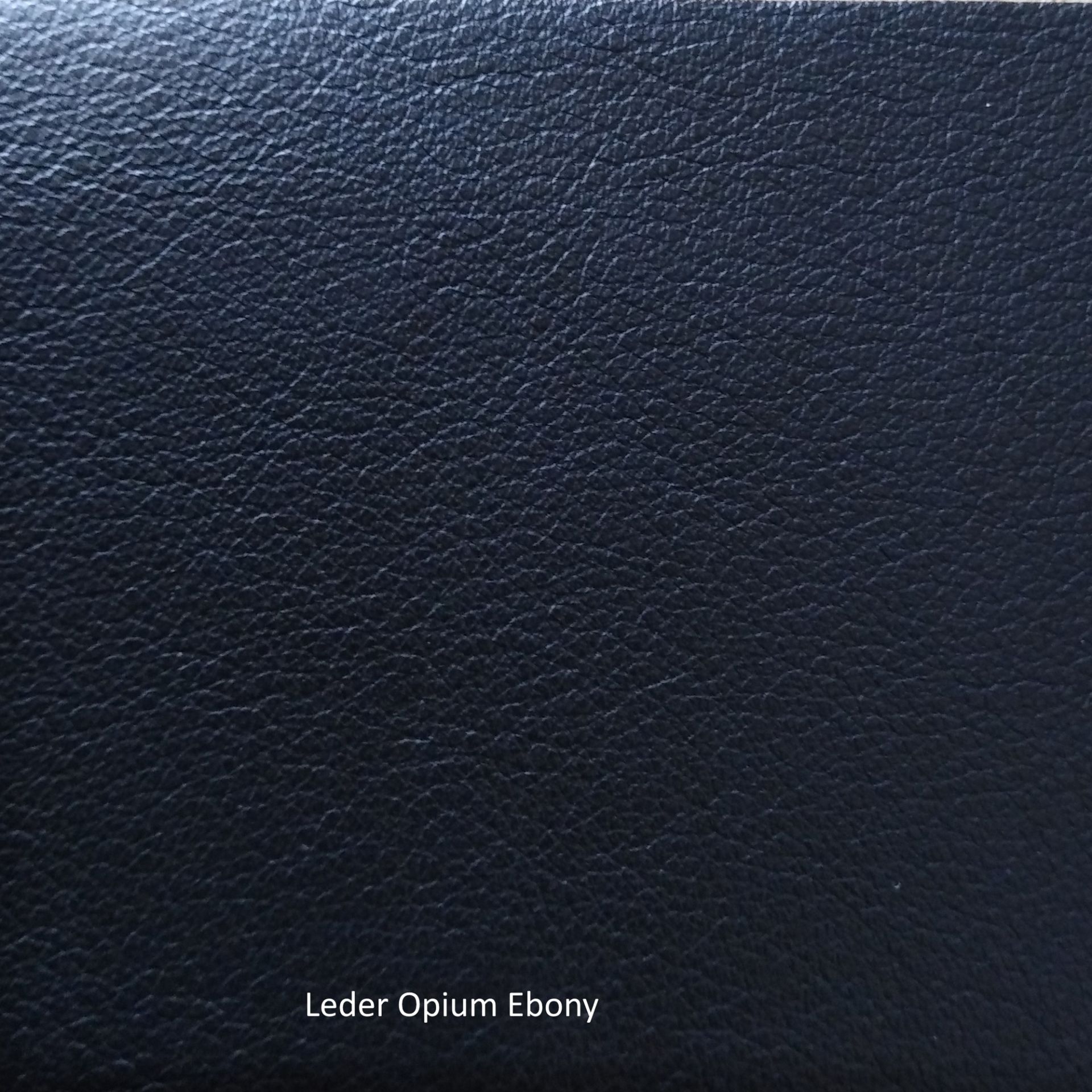 Leather samples Opium Freifrau Manufaktur