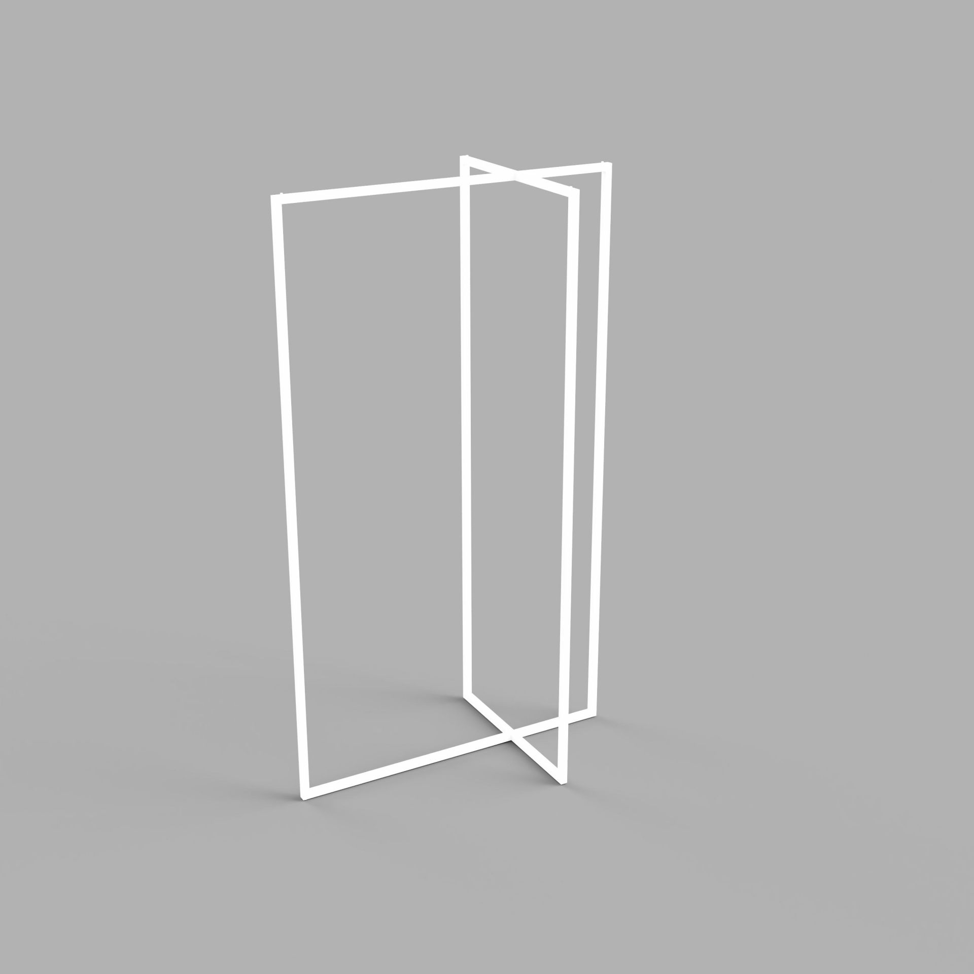 Modular Frames L Wardrobe White Roomsafari