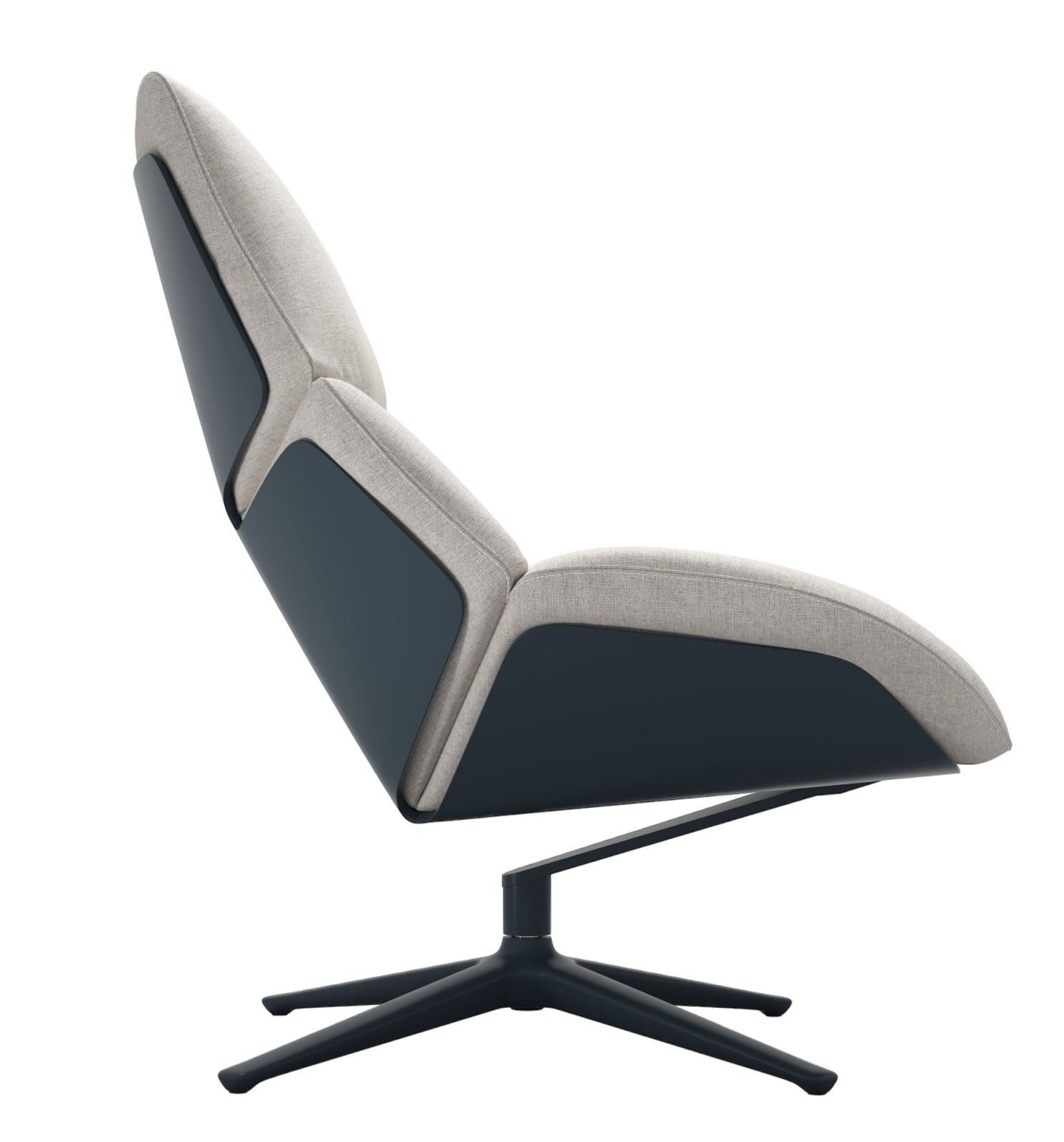 Shrimp 23 Swivel Armchair Cor