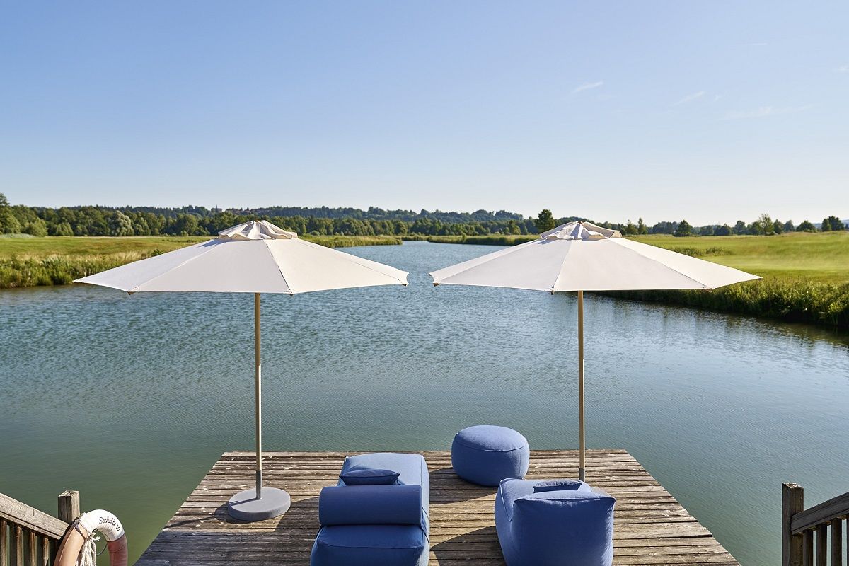 Basic Parasol / parasol Ø 335 cm Weishäupl