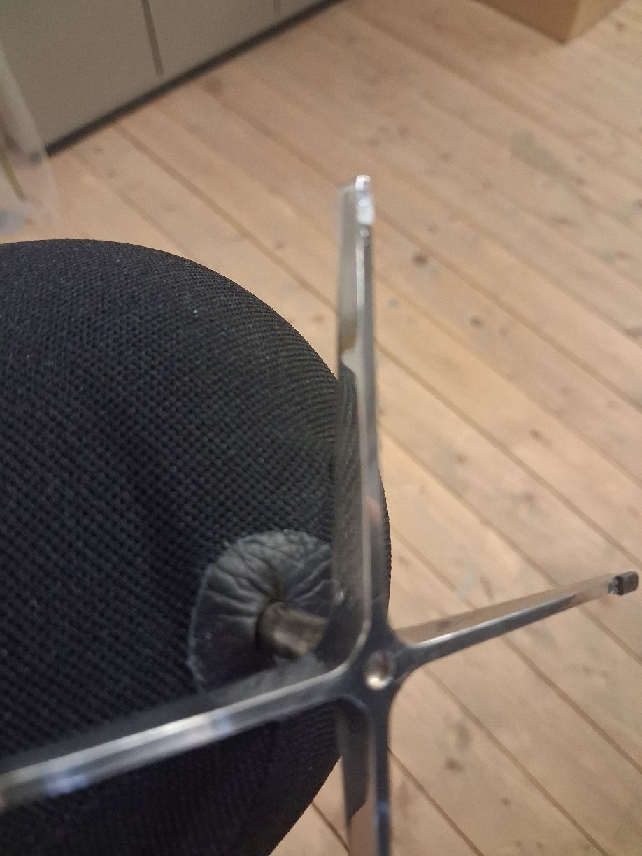 Egg Chair MINIATURE (Reduced Size) BLACK Fritz Hansen IMPERFECT ITEMS