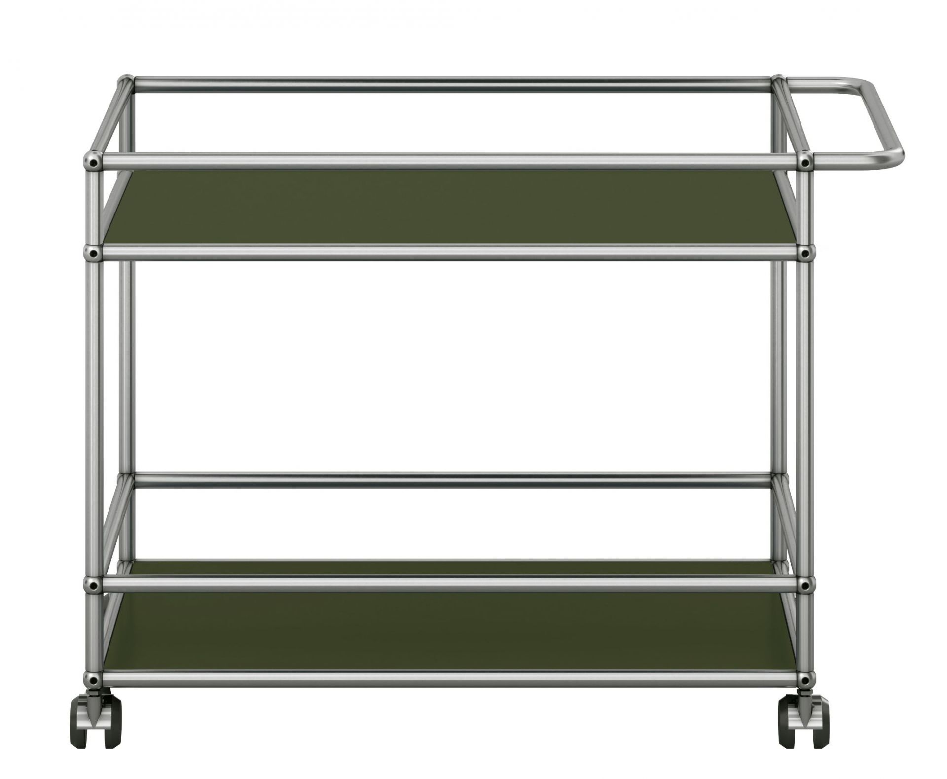 USM Haller serving trolley olive green NEW STANDARD COLOUR