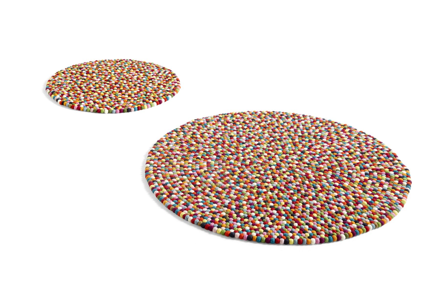 Pinocchio Carpet Ø140 cm Multicolor Hay