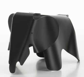 Eames Elephant Small RE Vitra deep black