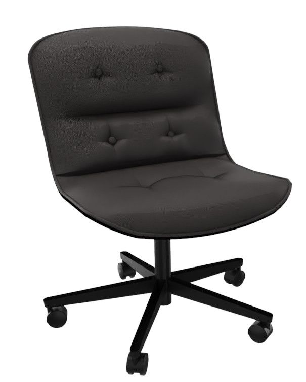 Pollock Executive swivel chair without armrests Knoll International