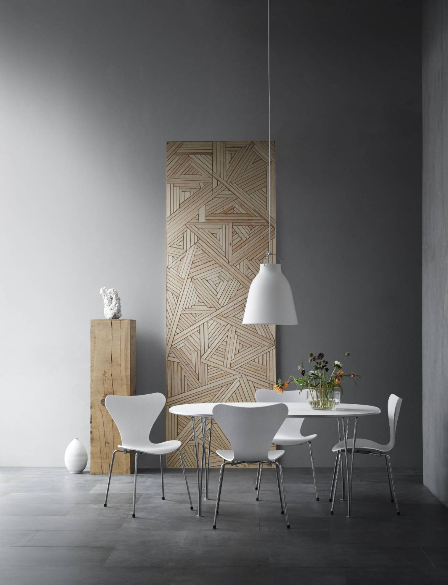 Coffee table series Round Fritz Hansen