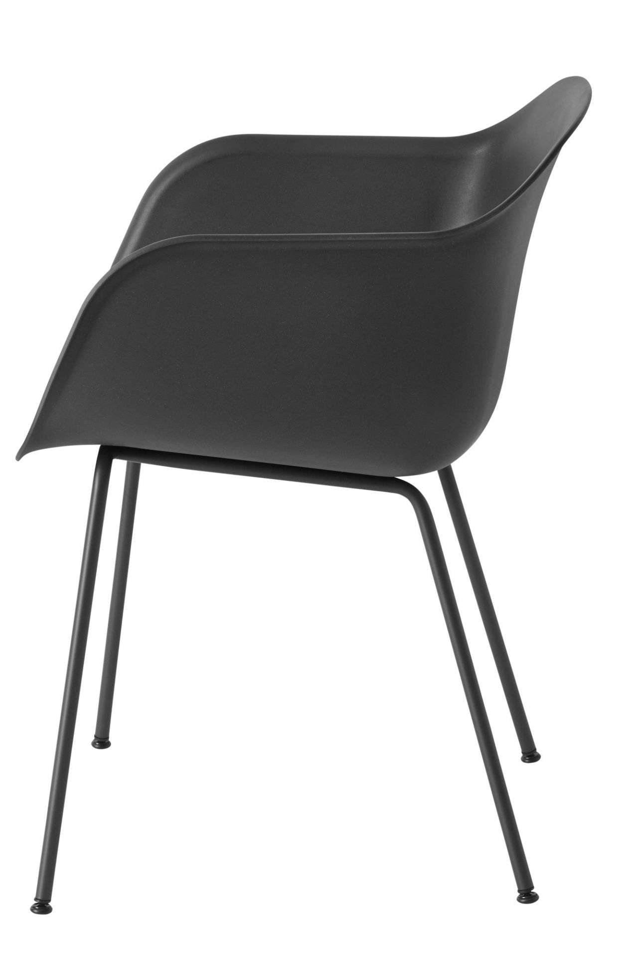 Fiber Armchair Tube Base Chair Muuto