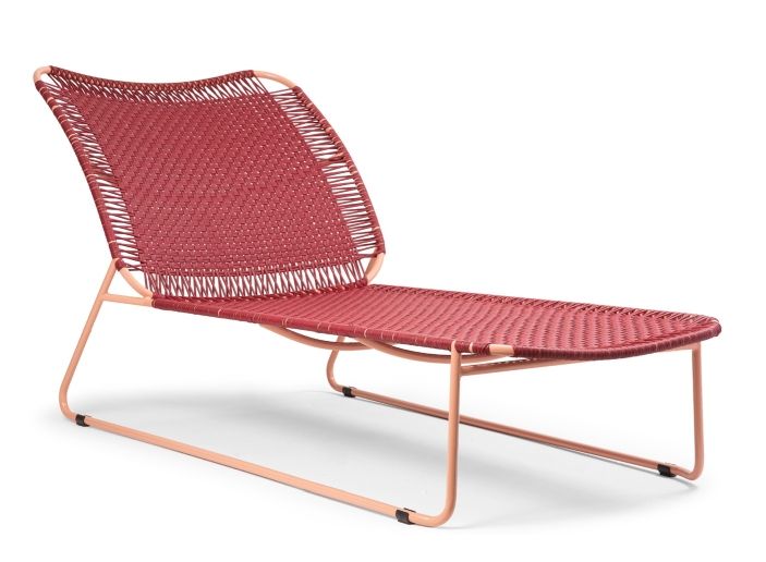 Cielo Daybed Lounger Outdoor ames Red - Pink sand