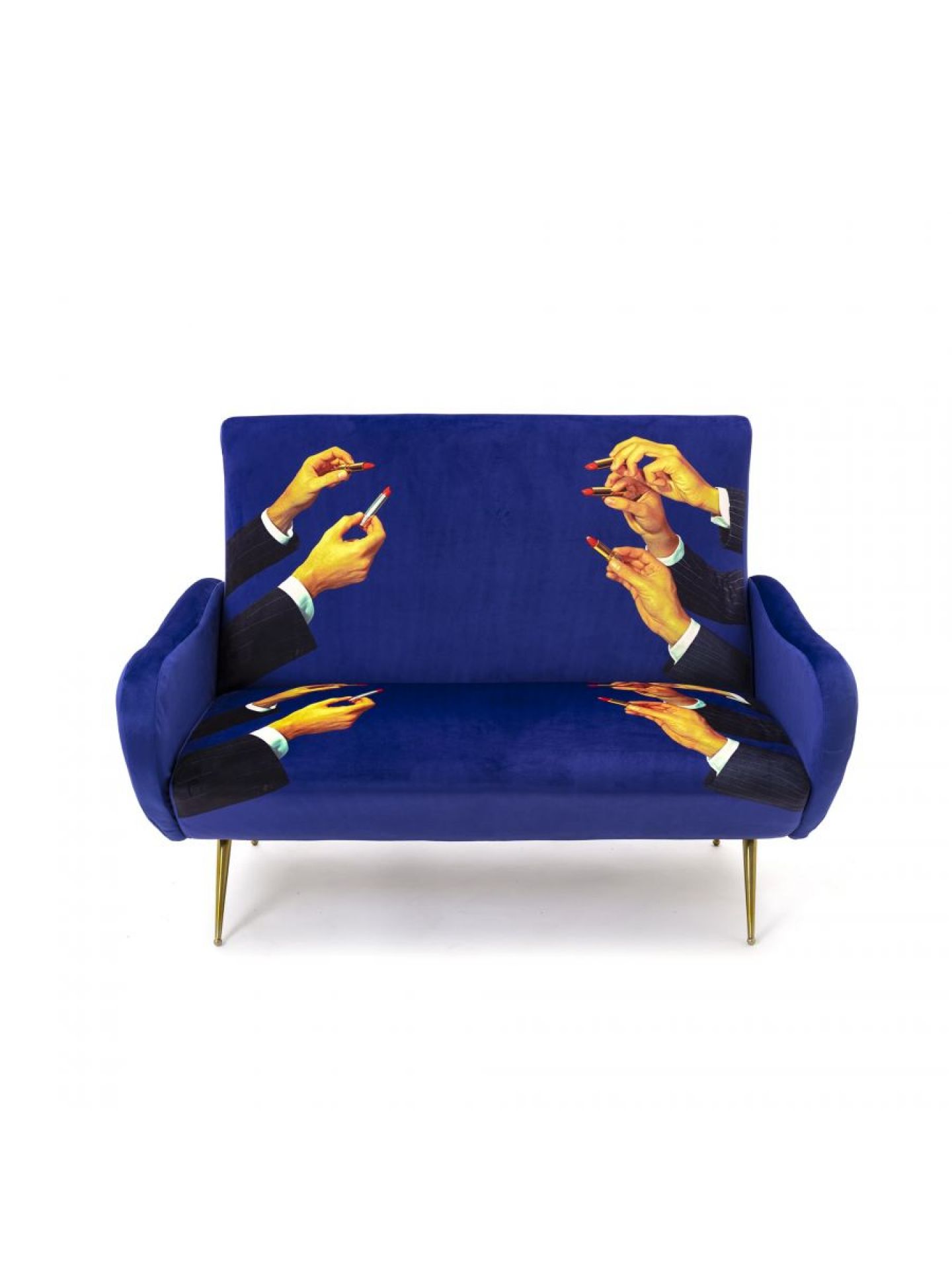 Toiletpaper 2-seater sofa Lipsticks Seletti