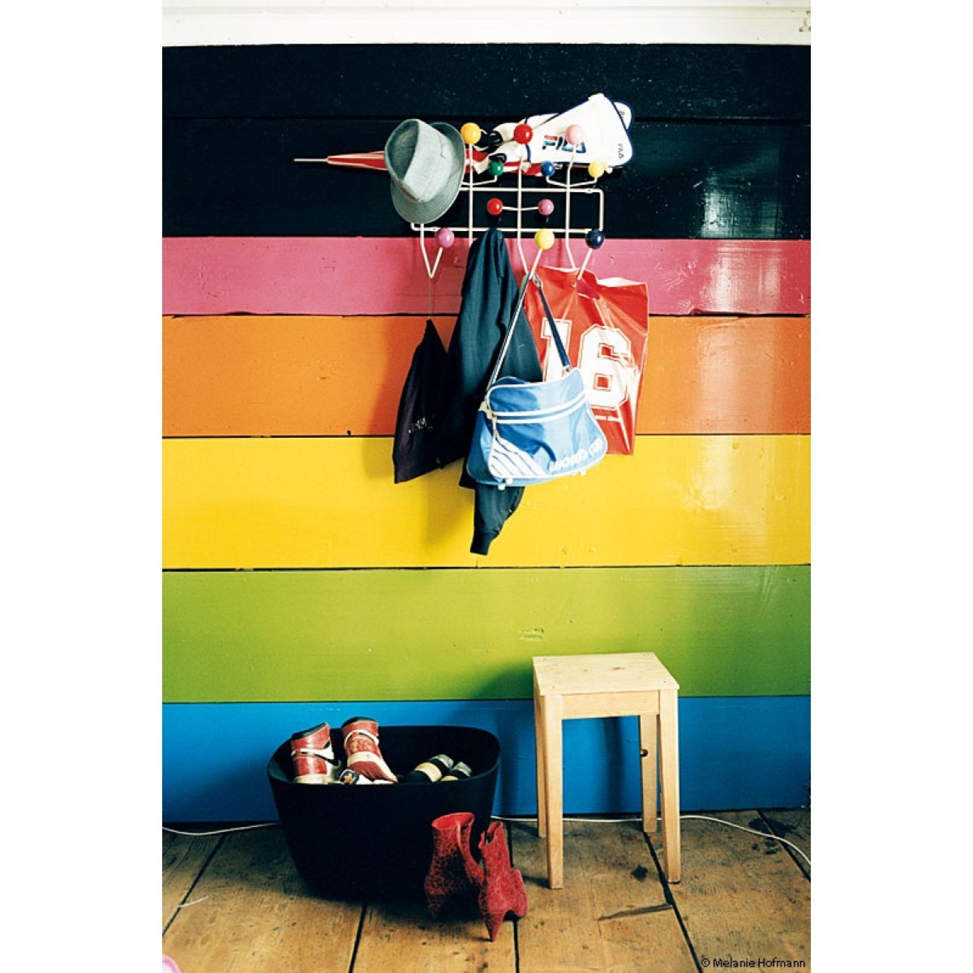 Hang it all colorful wardrobe Vitra Eames