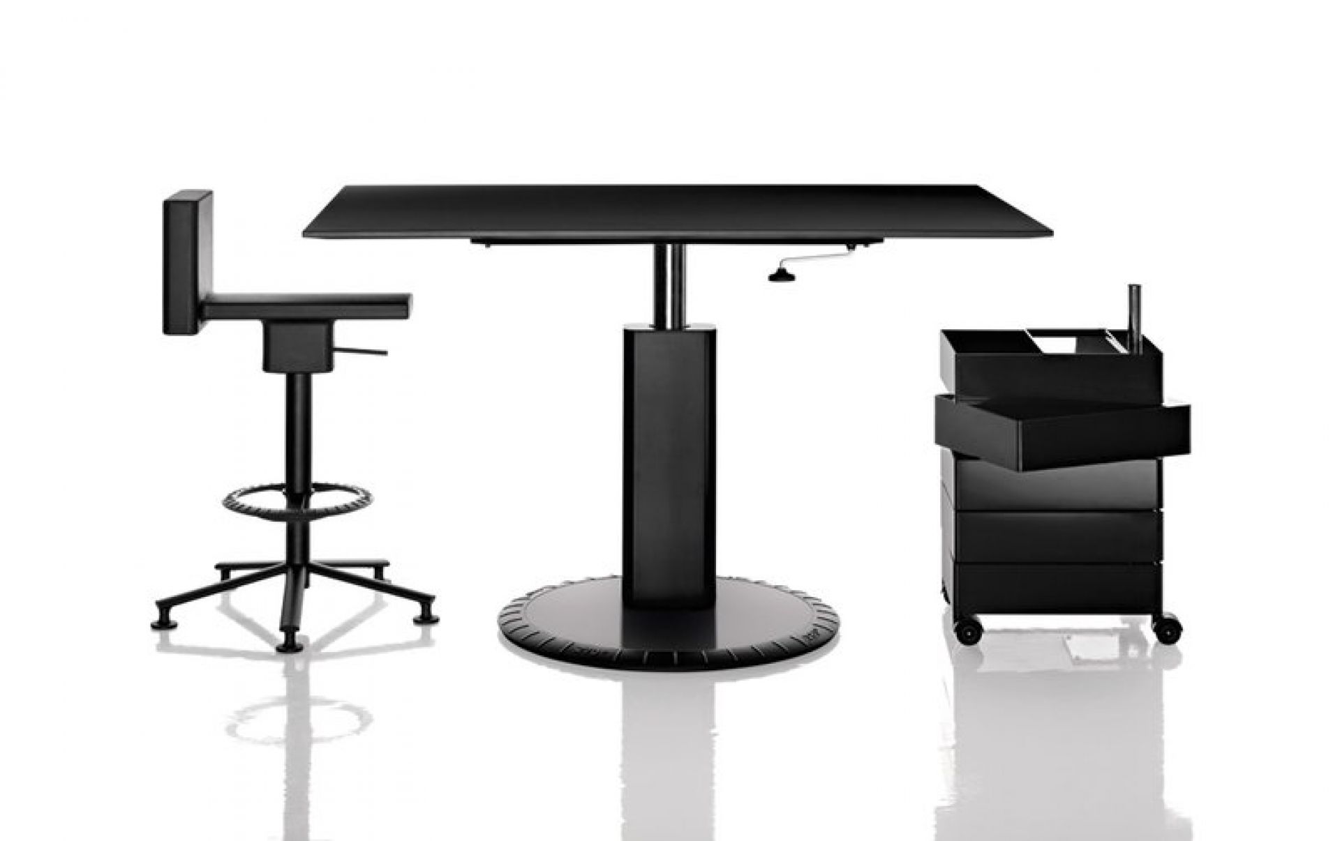 360° Table Black Magis