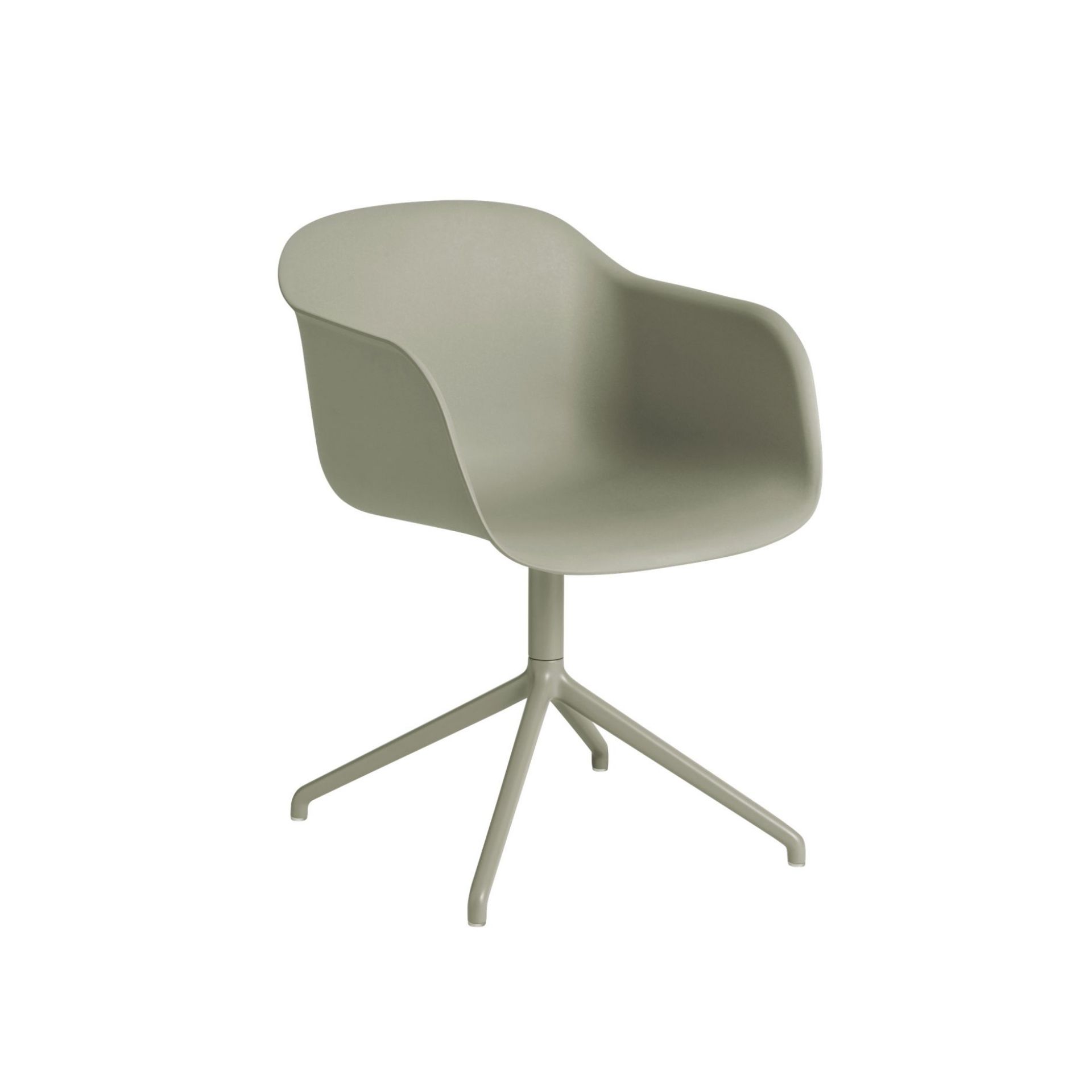 Fiber Armchair Swivel Base Chair Muuto