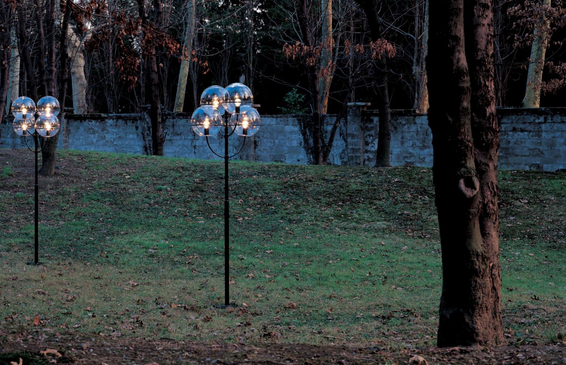 Lyndon 350 Outdoor Floor lamp Oluce 200 cm