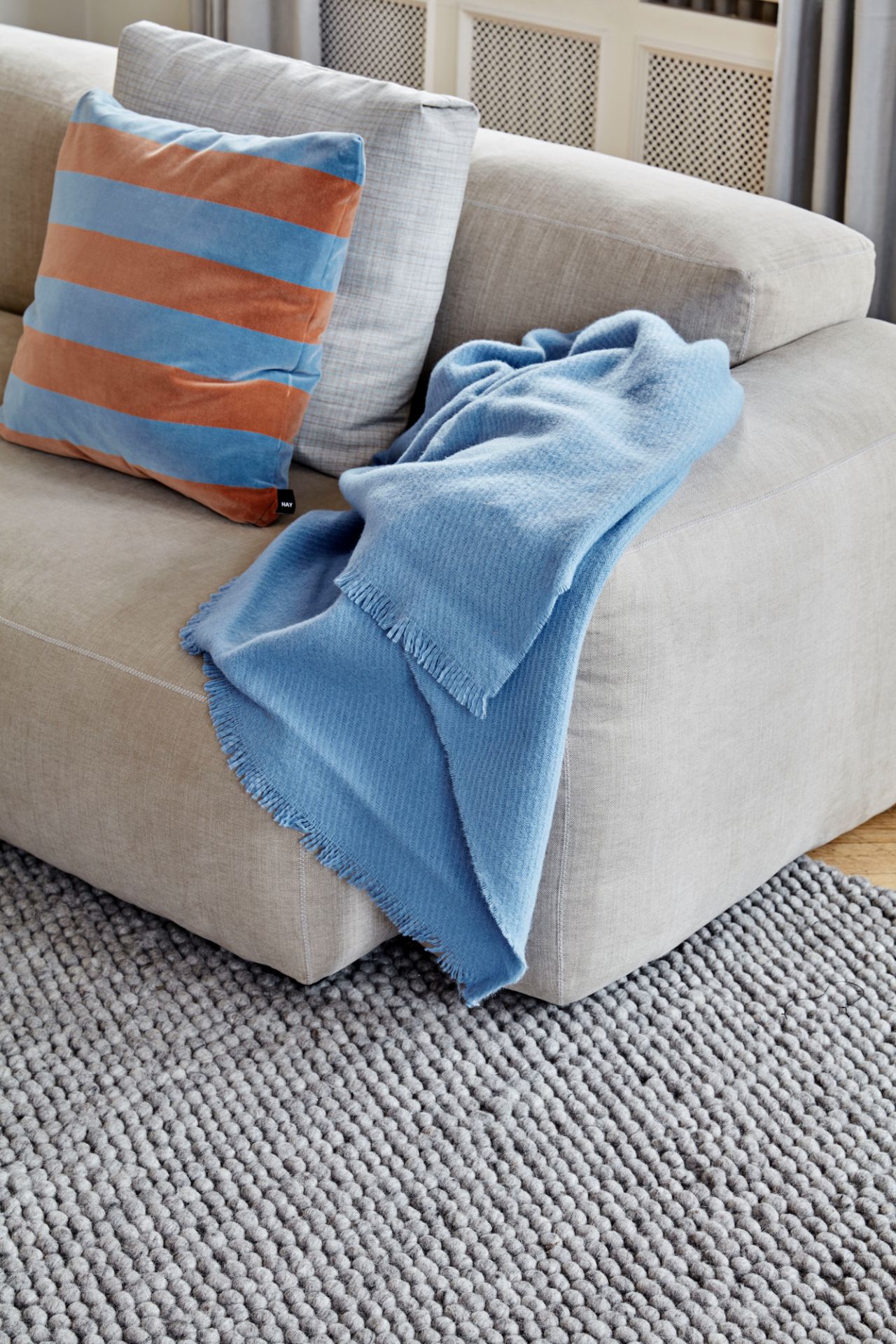Mags Soft Sofa 3-seater Combination 1 Low armrest Hay