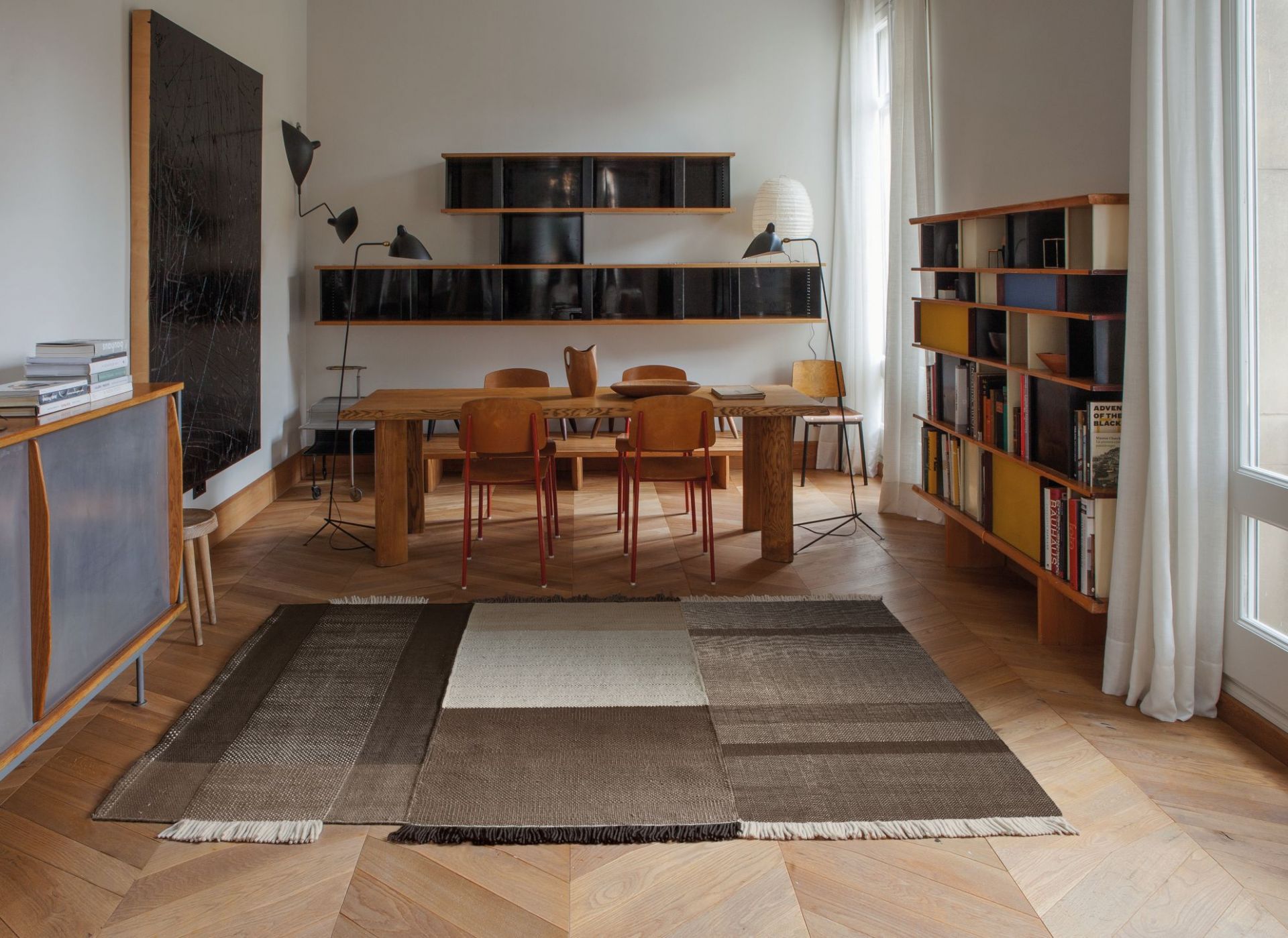 Tres Carpet Nanimarquina 170x240 cm chocolate