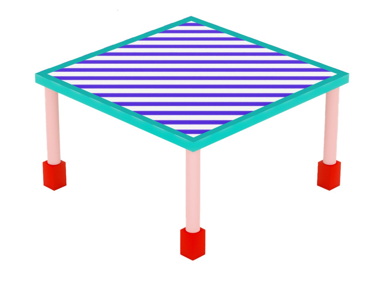 Supersquare Table Seletti dining table