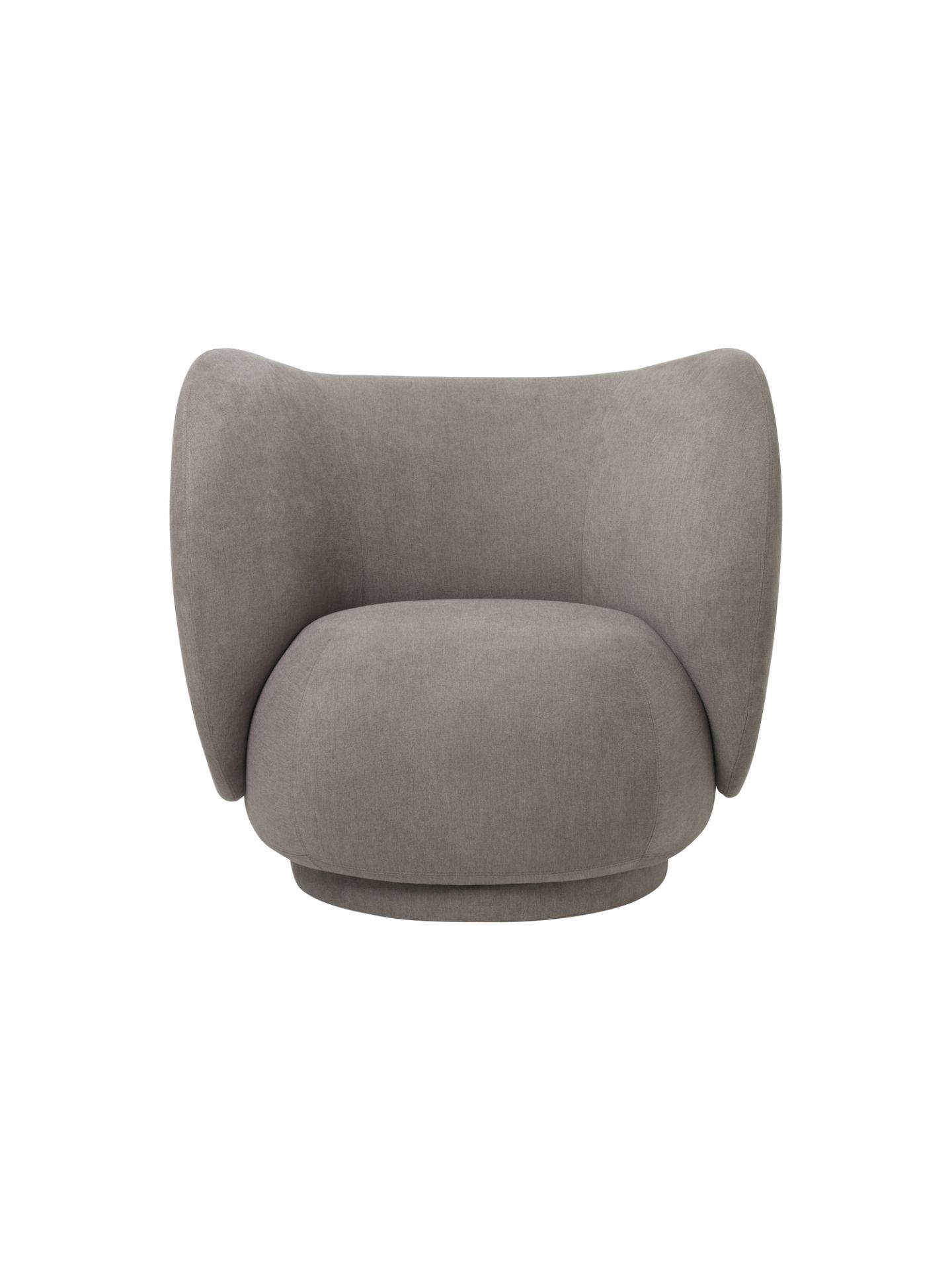 Rico Lounge Chair Brushed Ferm Living Warmgrey