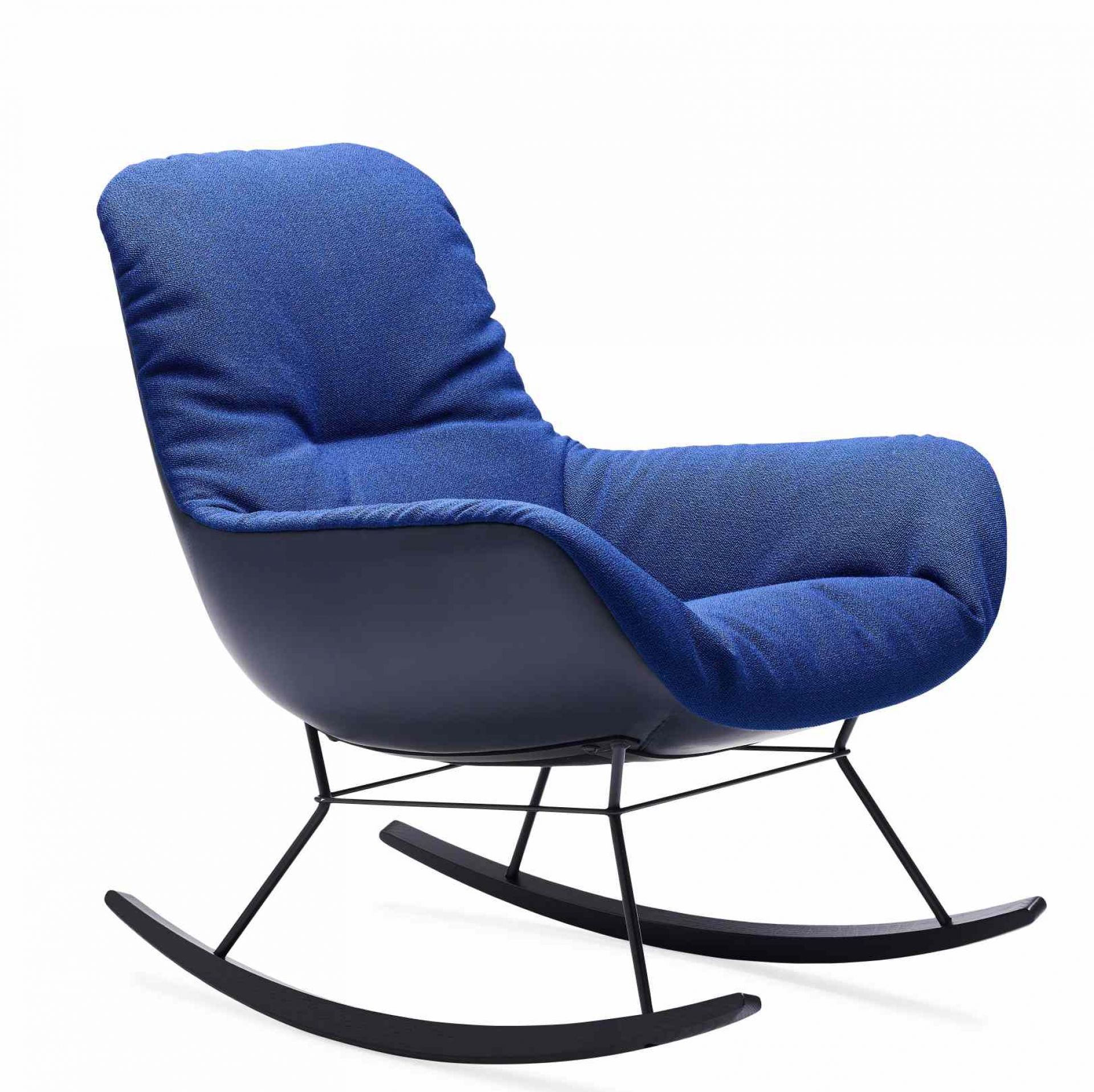 Leya Rocking Lounge Chair Freifrau Manufaktur