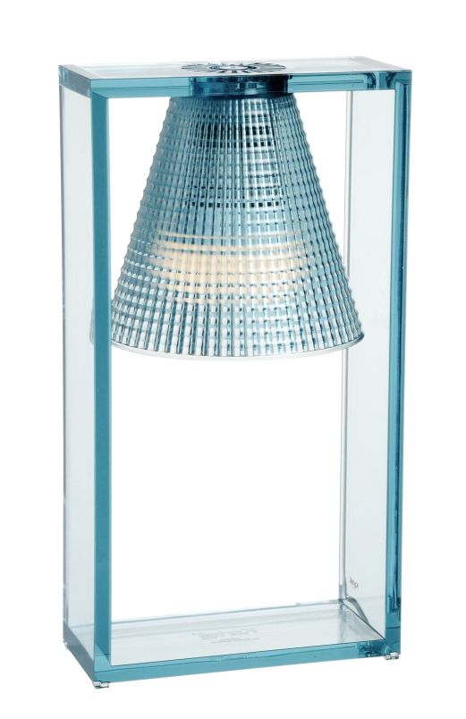 Light-Air table lamp transparent Blue Kartell
