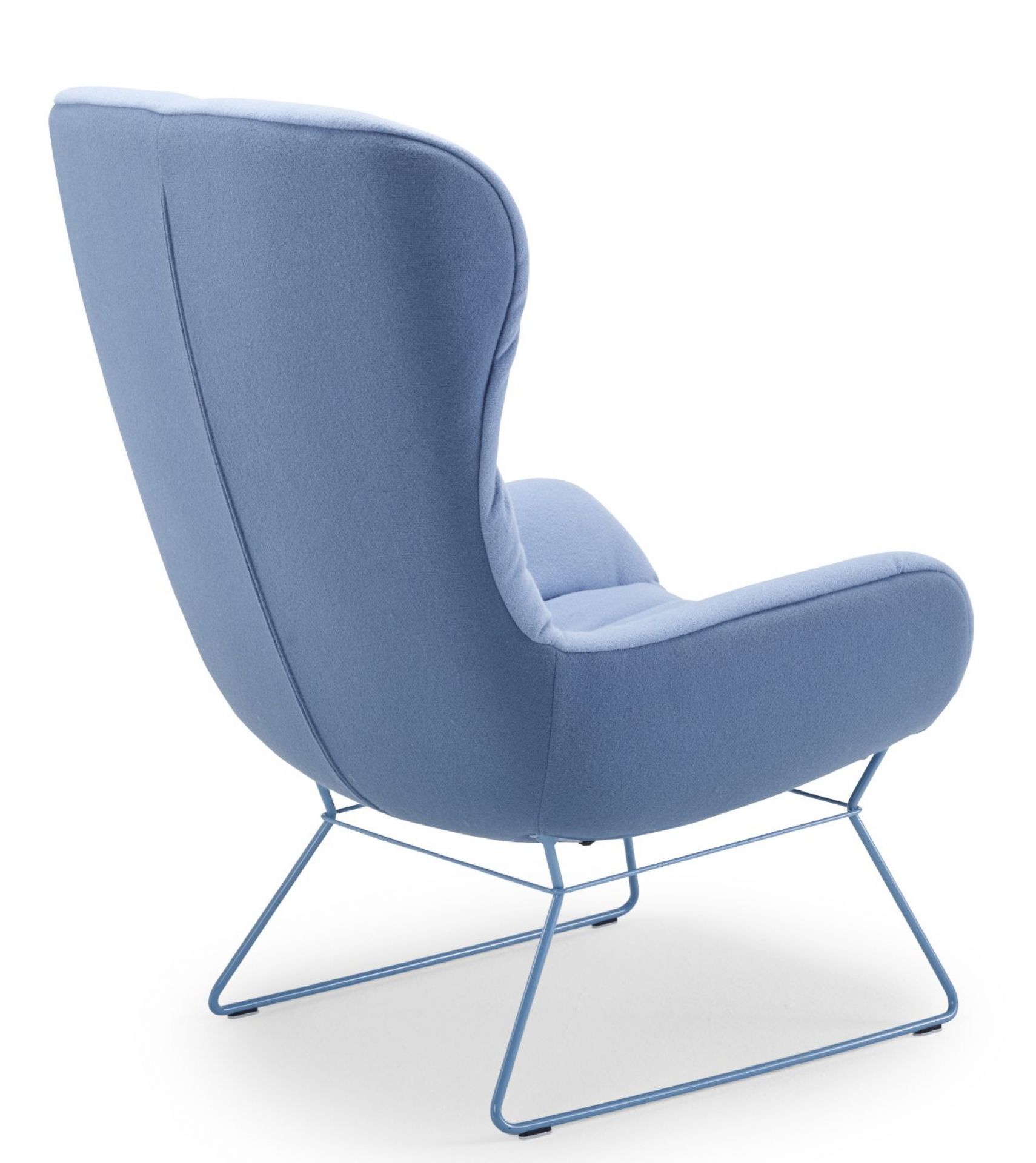 Leya cocktail wingback armchair Freifrau Manufaktur