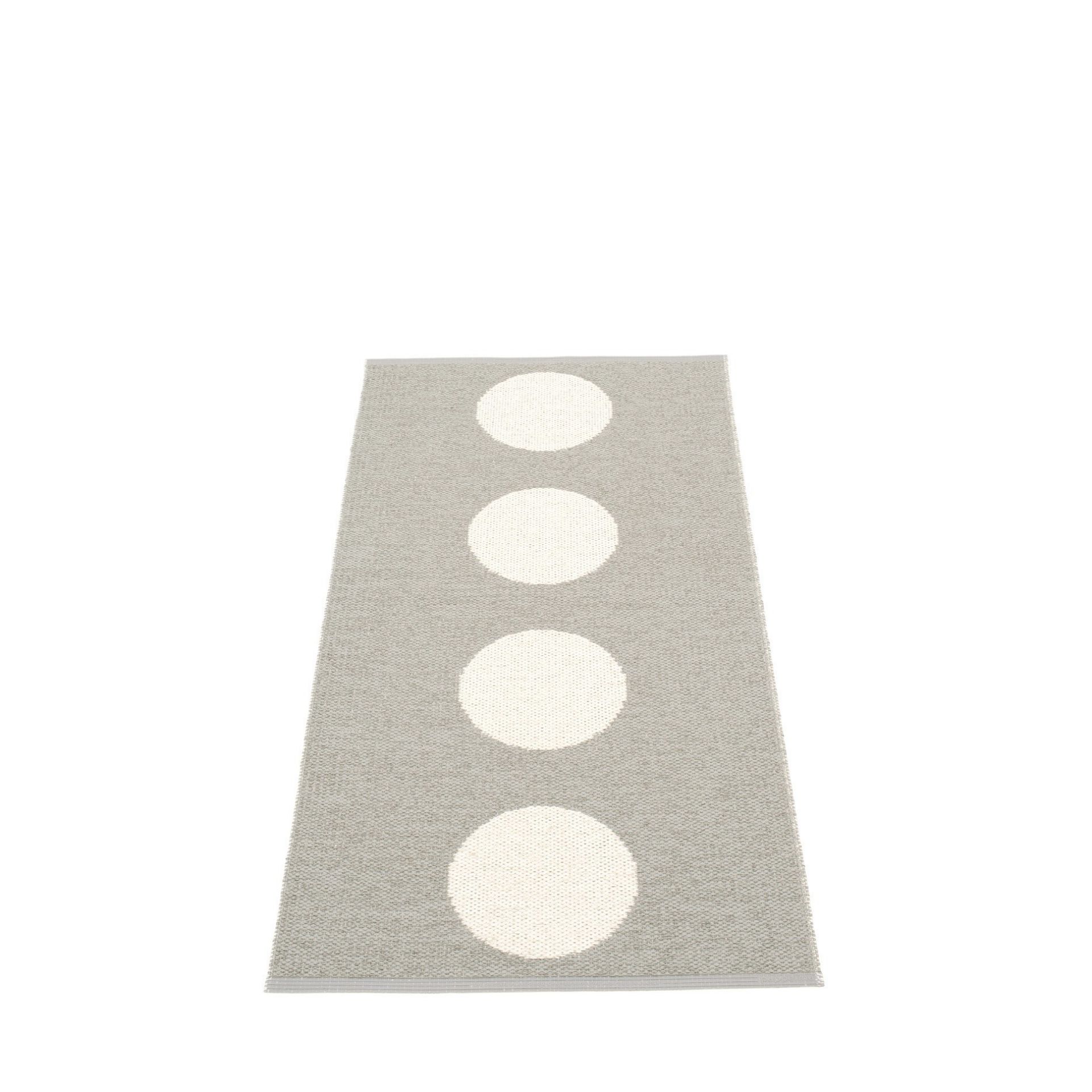 Vera Plastic Carpet 70x150 cm Pappelina Black